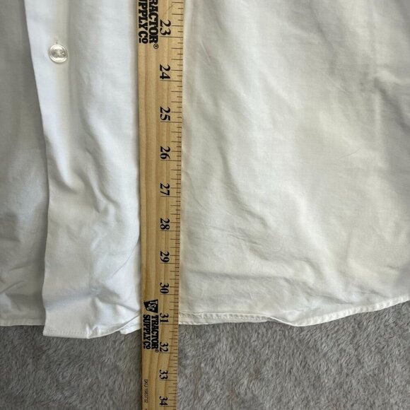 NWOT Calvin Klein Men's XL White Dress Shirt Regular Fit Button down - Picture 4 of 9